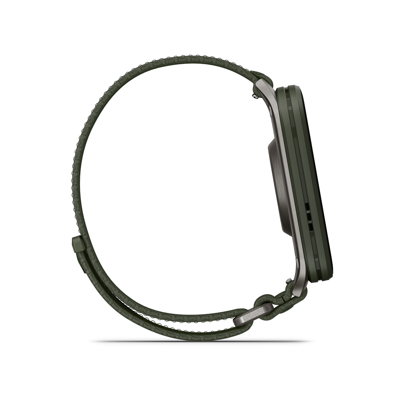 Garmin Venu X1 Moss smartwatch with titanium case and Moss ComfortFit band (010-02980-01)