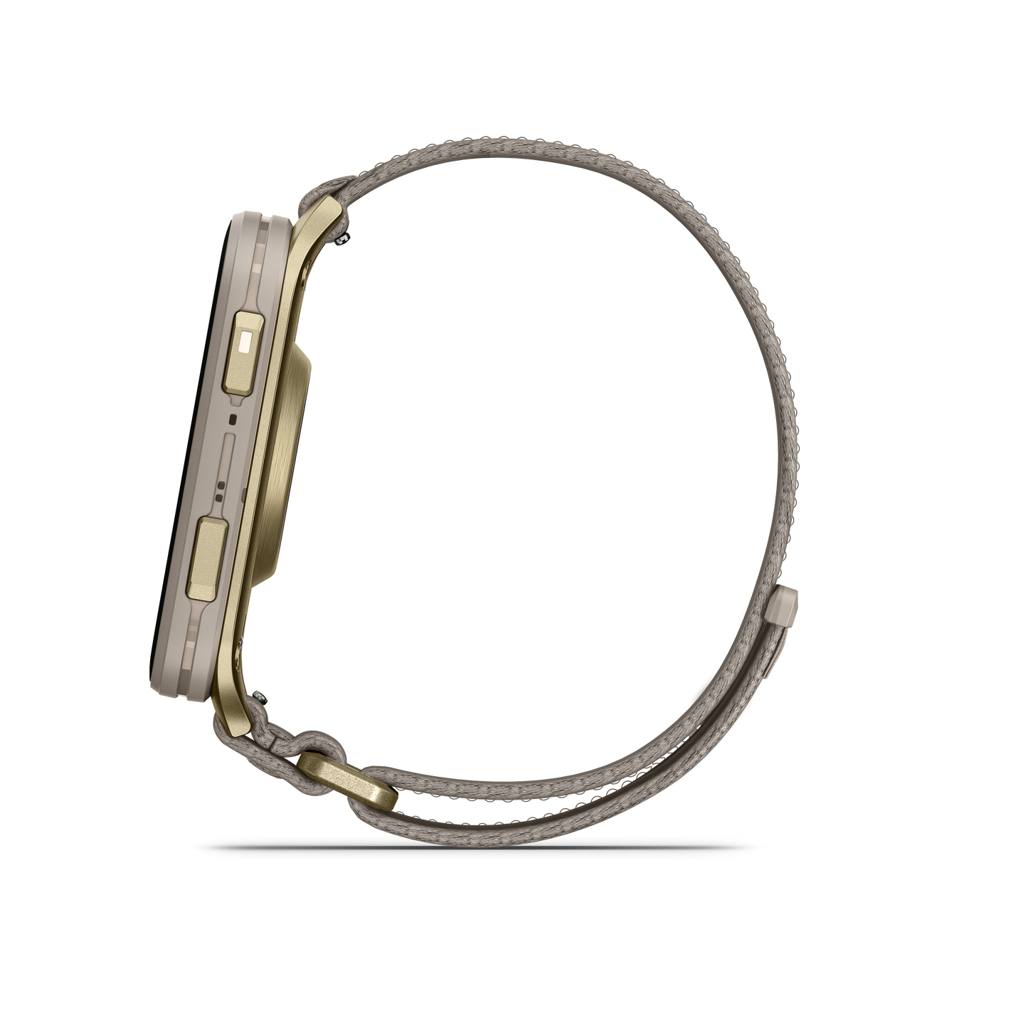 Garmin Venu 3, bisel de acero inoxidable plateado de 45 mm con caja de color blanco y correa de silicona (010-02784-00)