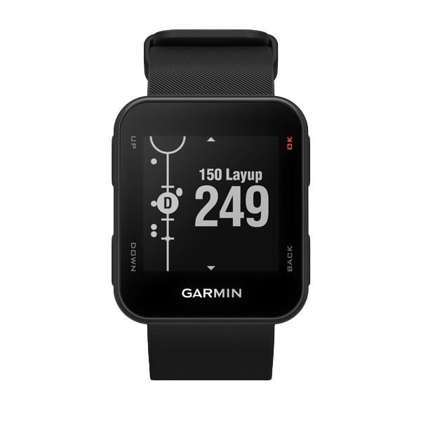 Garmin Approach S10 Black golf GPS smartwatch with rangefinder
