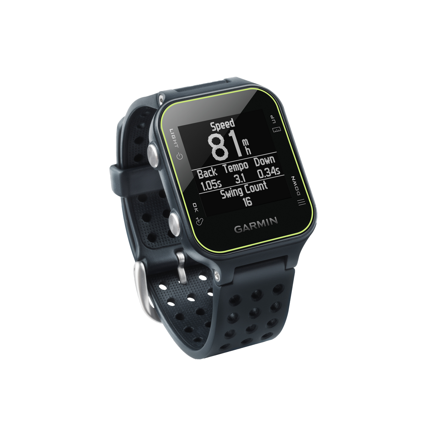 Garmin Approach S20, Slate, Golf GPS Smartwatch & Rangefinder (Garmin Certified Refurbished) by Garmin