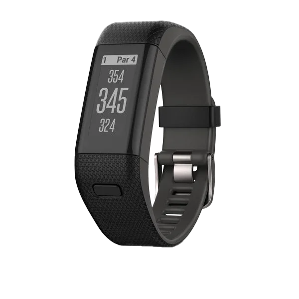 Garmin Approach X40 golf GPS smartwatch, black/gray, certified refurbished