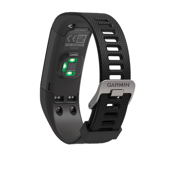 Garmin Approach X40 Black/Gray Golf GPS smartwatch with built-in rangefinder, certified refurbished