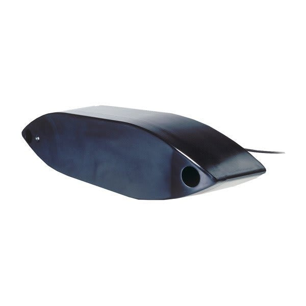 Garmin AIRMAR R109LM marine transducer in dark blue with attached cable