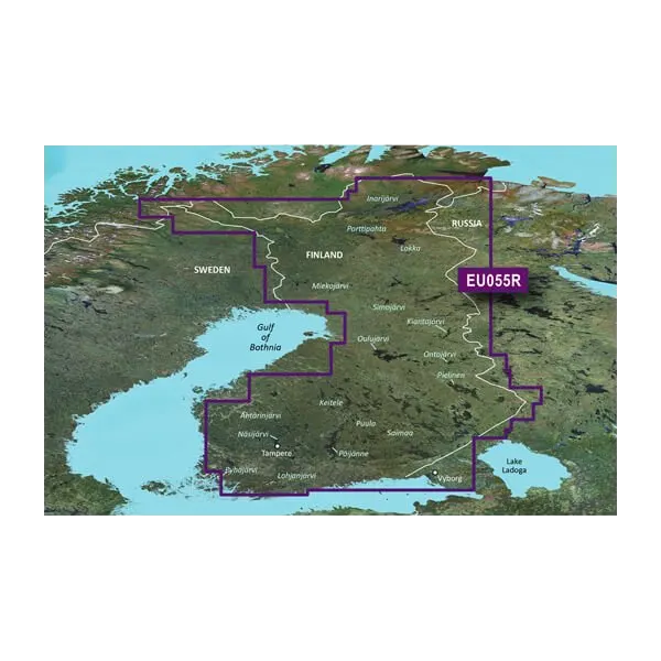 Garmin Bluechart G2 Vision Finnish Lakes microSD/SD (010-C0791-00) by Garmin