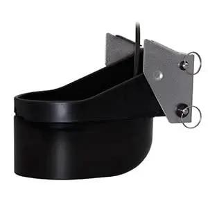 Garmin TM265LH AIRMAR transducer with mounting bracket, black.