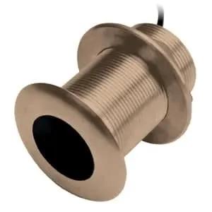 Garmin AIRMAR B619 12° Tilt transducer, bronze through-hull with cable