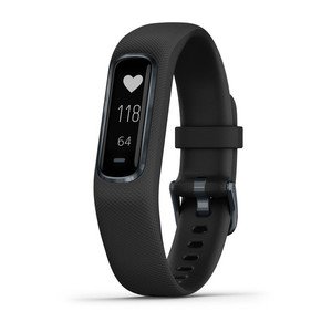 Garmin Vivosmart 4 black activity monitor with midnight hardware, large size