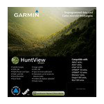 Garmin HuntView Maps Idaho microSD Card (010-12260-51) in black-green packaging with Garmin logo