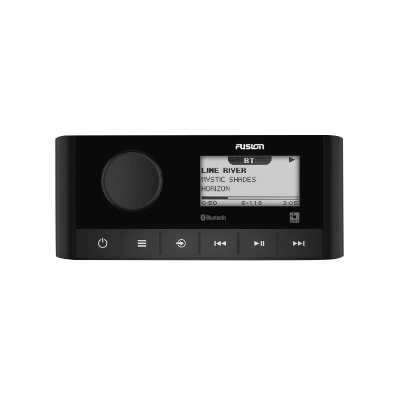 Garmin Fusion MS-RA60 marine stereo, black finish with LCD display and Bluetooth