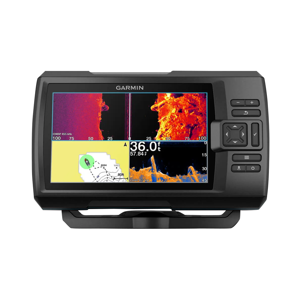 Garmin STRIKER Vivid 7sv fish finder with GT52HW-TM transducer