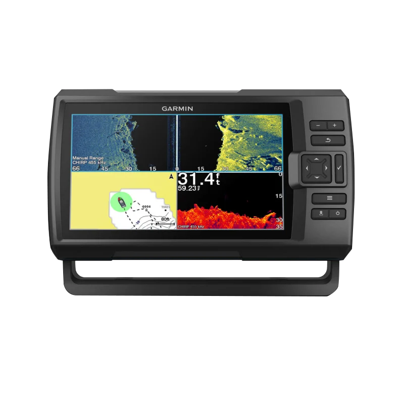 Garmin STRIKER Vivid 9sv fish finder with GT52HW-TM transducer; vivid color sonar display