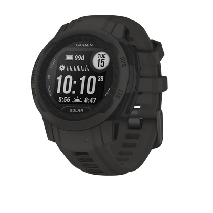 Garmin Instinct 2S Solar, Graphite (Garmin Certified Refurbished) by Garmin
