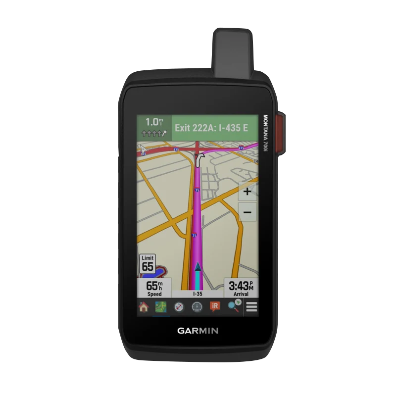 Garmin Montana 700i, Handheld Touchscreen Outdoor/Trail GPS w/ InReach (Garmin Certified Refurbished) by Garmin
