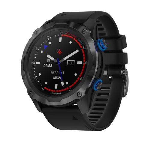 Garmin Descent Mk2i Titanium Carbon Gray DLC with Black Band (Garmin Certified Refurbished) by Garmin