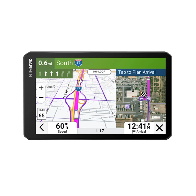 Garmin Dezl OTR720 7-inch GPS Truck Navigator with map view