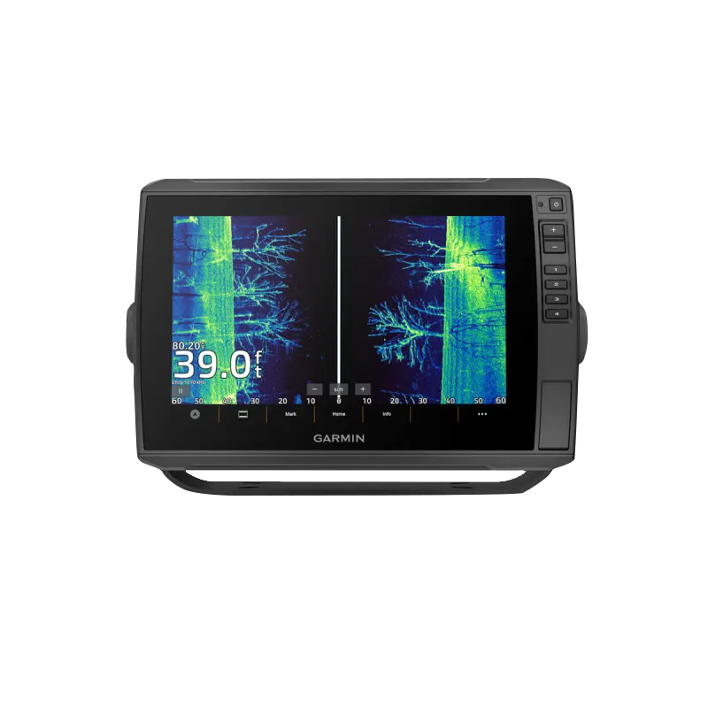 Garmin ECHOMAP Ultra 2 10-inch chartplotter with GT56UHD-TM transducer, black marine GPS display