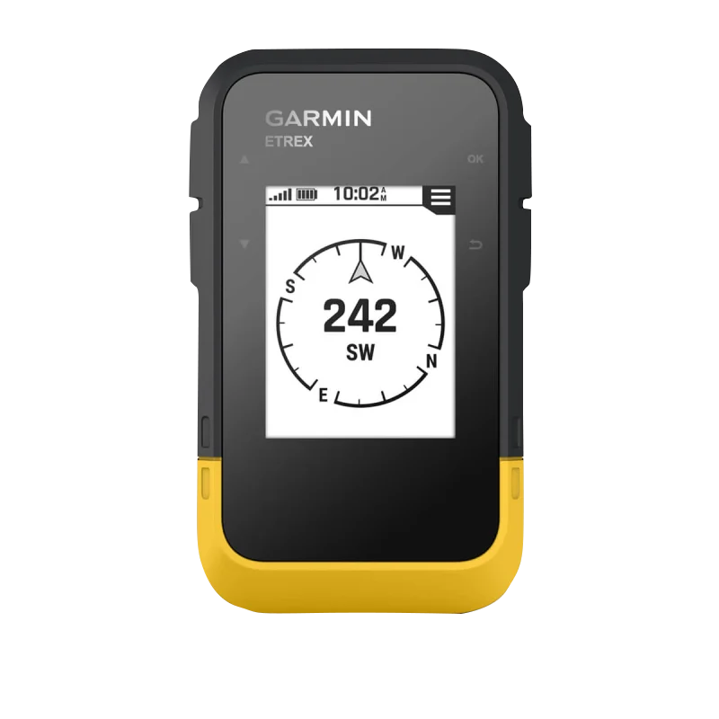 Garmin eTrex SE handheld GPS navigator with yellow base