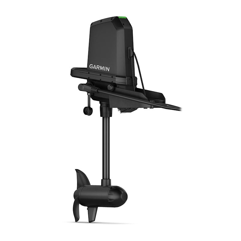 Garmin Force kayak trolling motor with mount and propeller, black finish