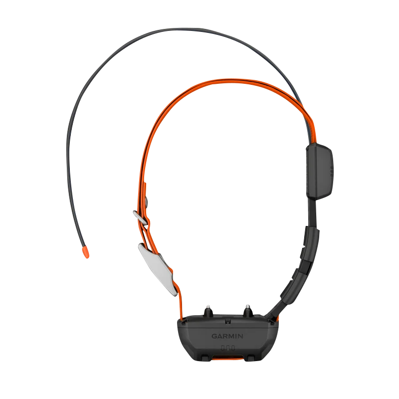 Garmin Alpha TT 25 dog collar with GPS tracking and training unit orange/black