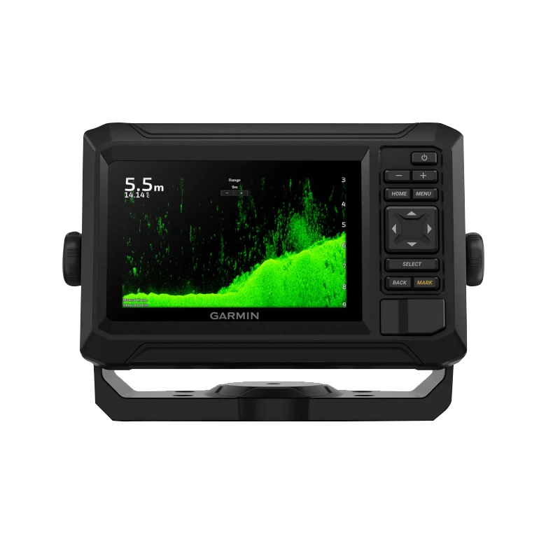 Garmin ECHOMAP UHD2 5-inch cv chartplotter in black with GT20-TM transducer