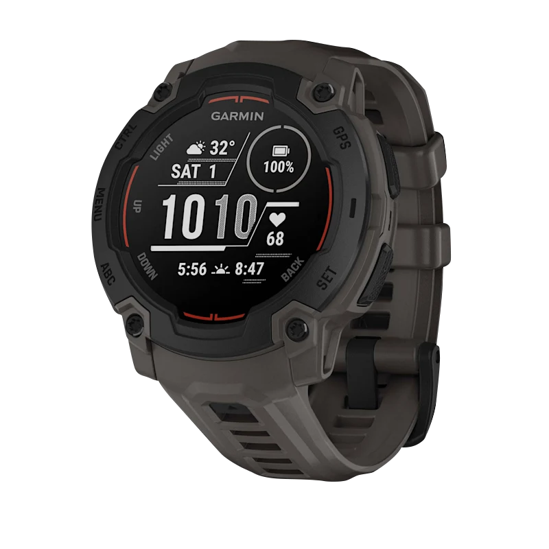 Garmin Instinct E 45mm smartwatch with charcoal gray band