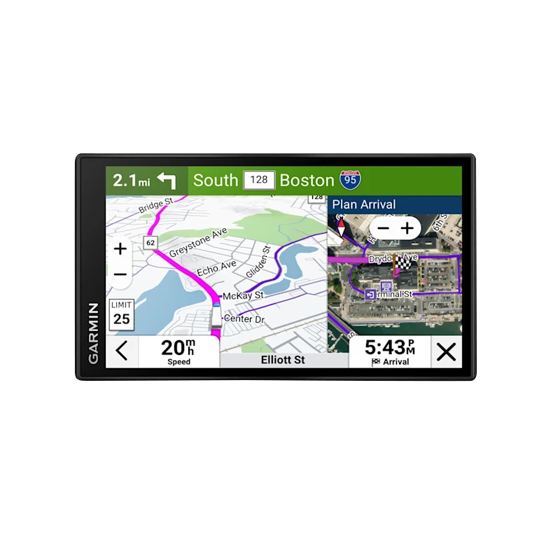 Garmin Dezl OTR620 GPS truck navigator, 6-inch display, black case