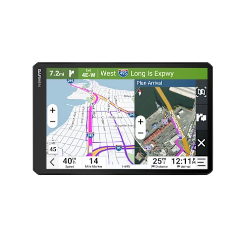 Garmin Dezl OTR1020 GPS truck navigator, 10-inch display, black