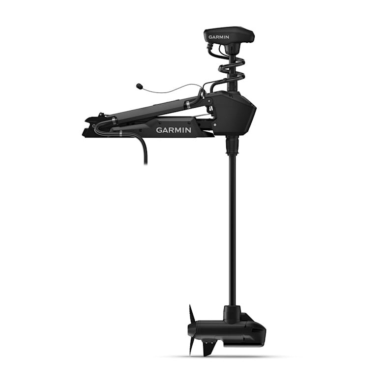Garmin Force Pro trolling motor, 57-inch black shaft with built-in GT56UHD-TR transducer