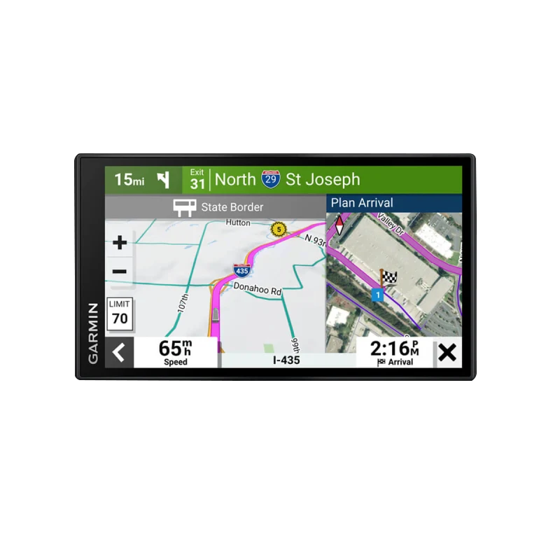 Garmin Dezl OTR610 6-inch GPS Truck Navigator, certified refurbished
