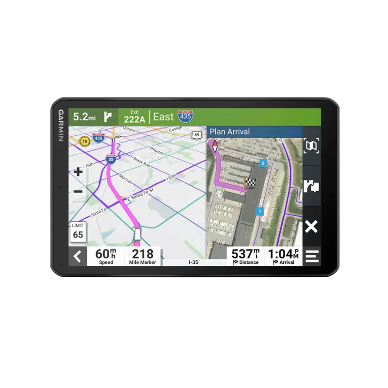 Garmin Dezl OTR810 8-inch GPS Truck Navigator, certified refurbished