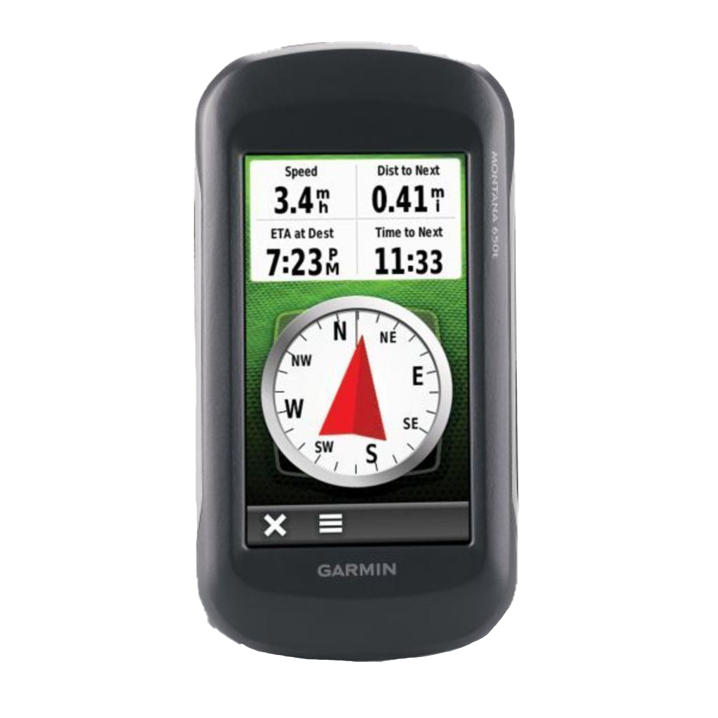 Garmin Montana 650t, Handheld Touchscreen Outdoor/Trail GPS with TOPO Maps (Garmin Certified Refurbished) by Garmin