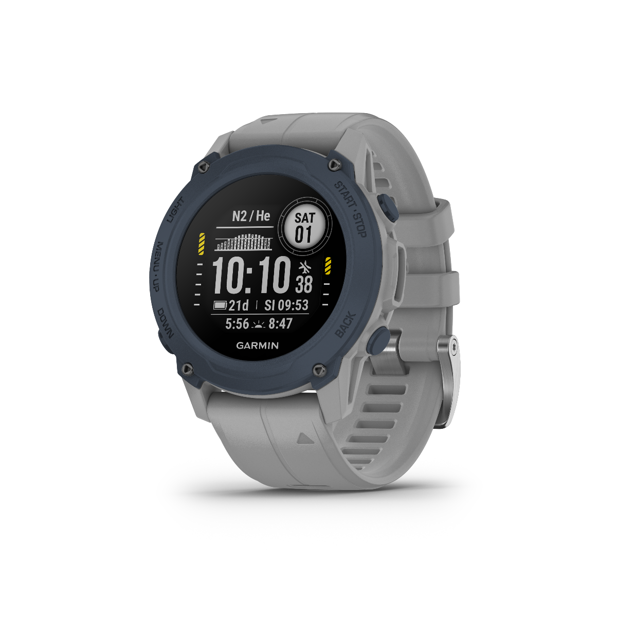 Garmin Descent G1 Dive Computer Watch, powder gray, certified refurbished