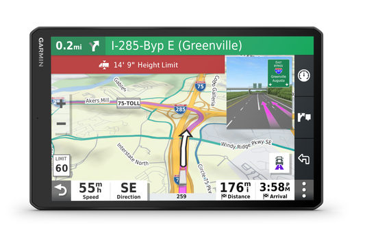 Garmin Dezl OTR1000, Trucking GPS Navigator with 10-inch Screen (010-02315-00) by Garmin