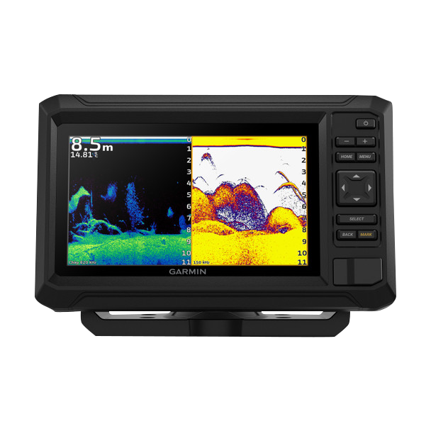 Garmin ECHOMAP 75cv UHD2 marine chartplotter with dual-screen color sonar display