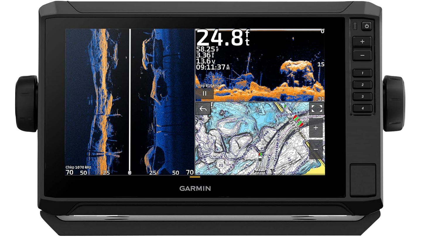 Garmin ECHOMAP UHD2 92sv Without Transducer 9” Touchscreen Chartplotter Worldwide Basemap (010-02687-00) by Garmin