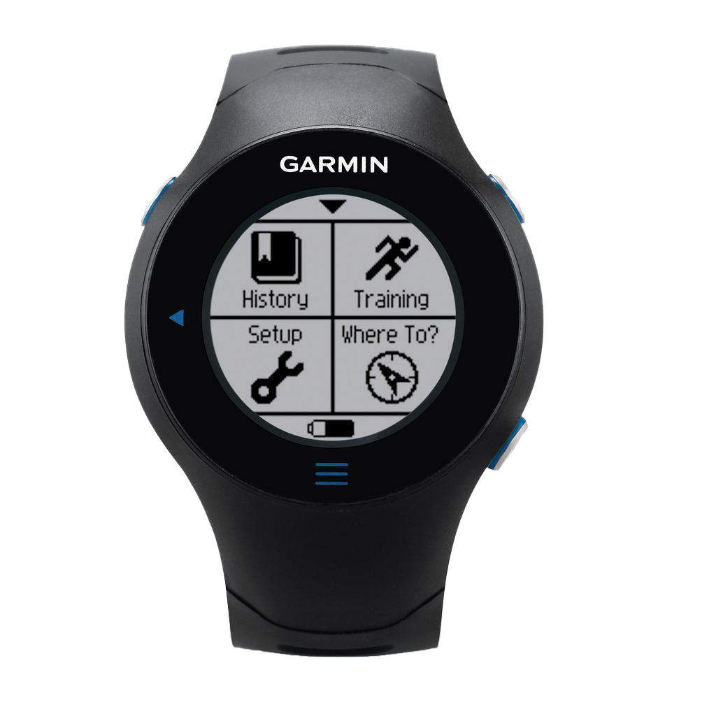 Garmin Forerunner 610 GPS smartwatch with premium HRM, refurbished