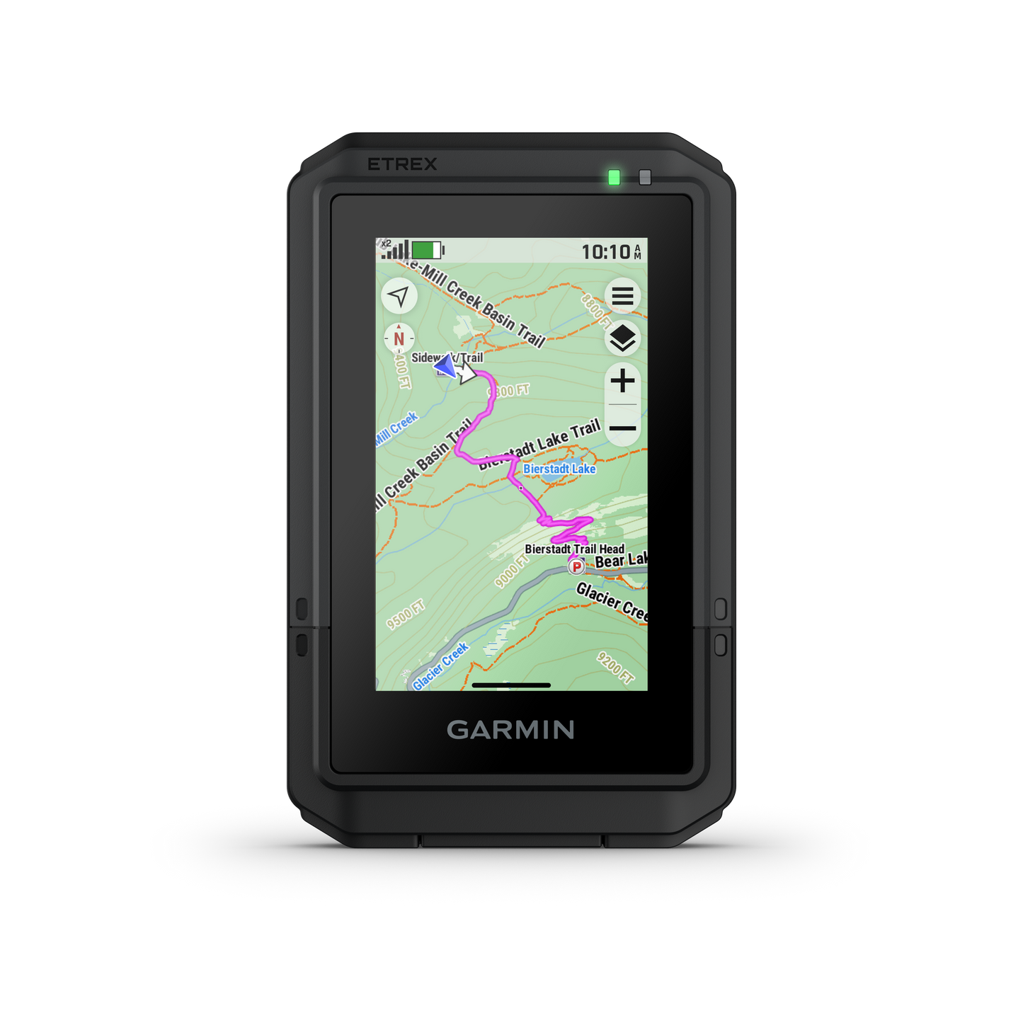 Garmin eTrex Touch GPS handheld in black with touchscreen map display