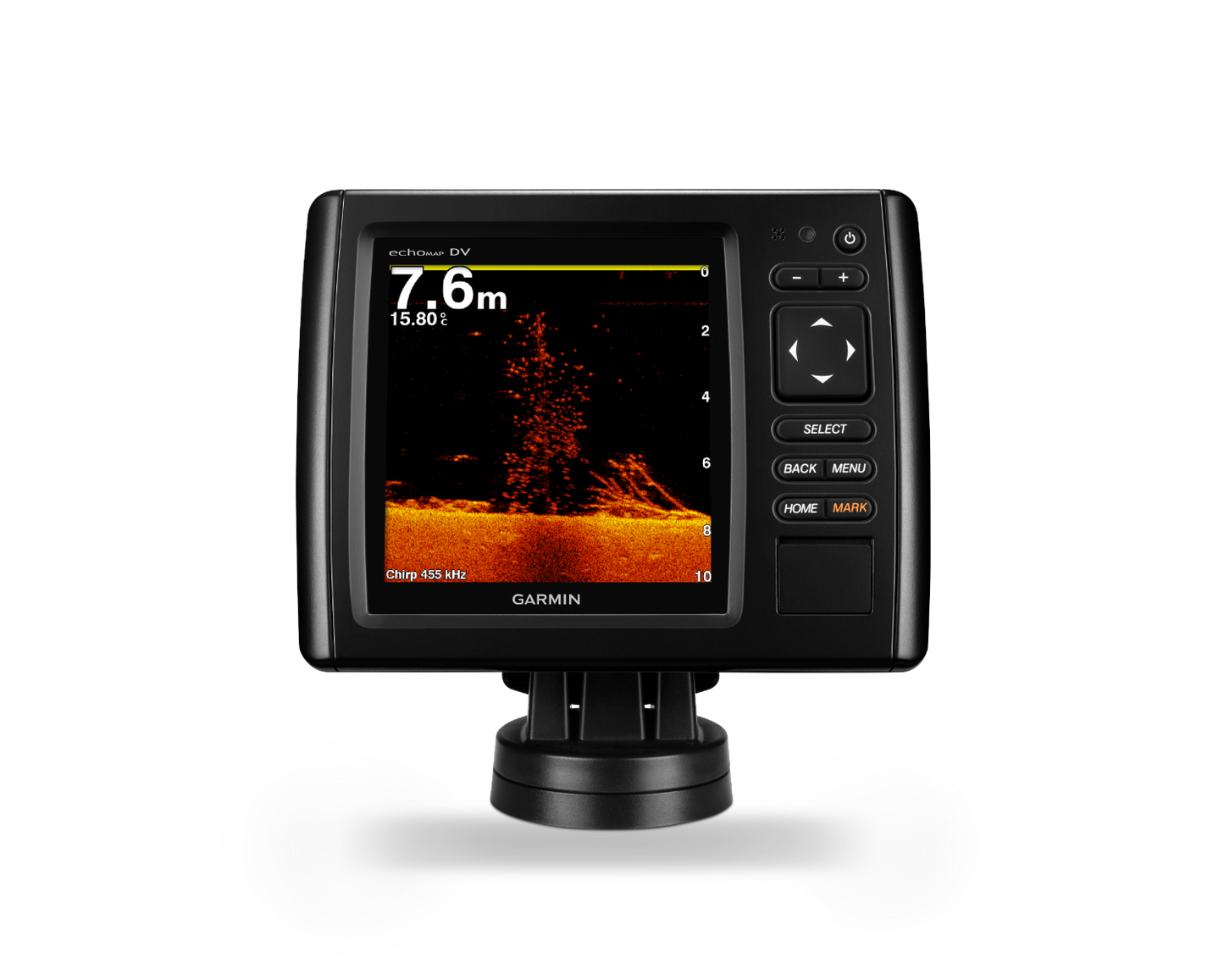 Garmin ECHOMAP CHIRP 52cv marine chartplotter with transducer