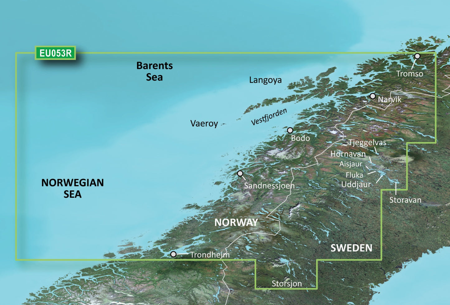 Garmin Bluechart G2 Vision Trondheim-Tromso (010-C0789-00) by Garmin