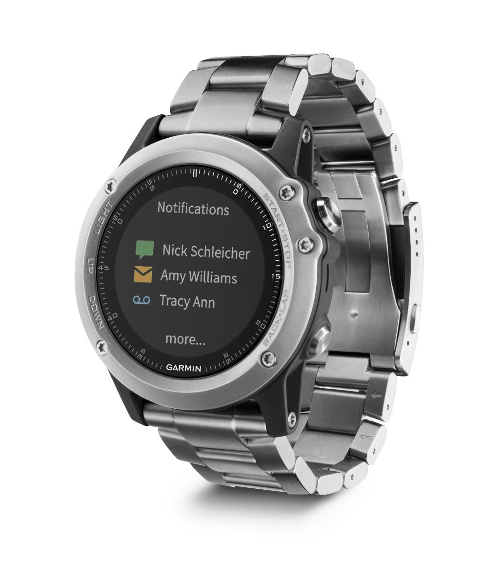 Garmin Fenix 3 Sapphire, Titanium (010-01338-40) by Garmin