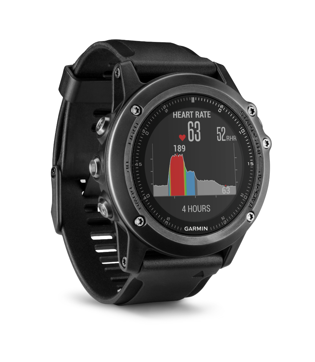 Garmin Fenix 3 HR Performer Bundle (010-01338-73) by Garmin