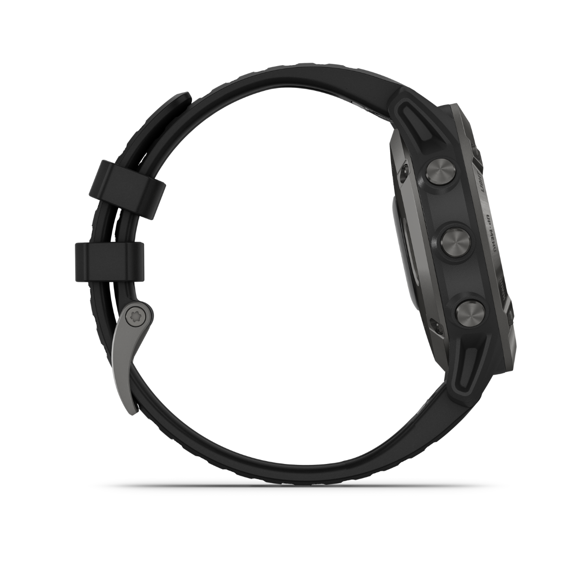 Garmin Fenix 6 Pro GPS smartwatch with black bezel and black band, Garmin Certified Refurbished