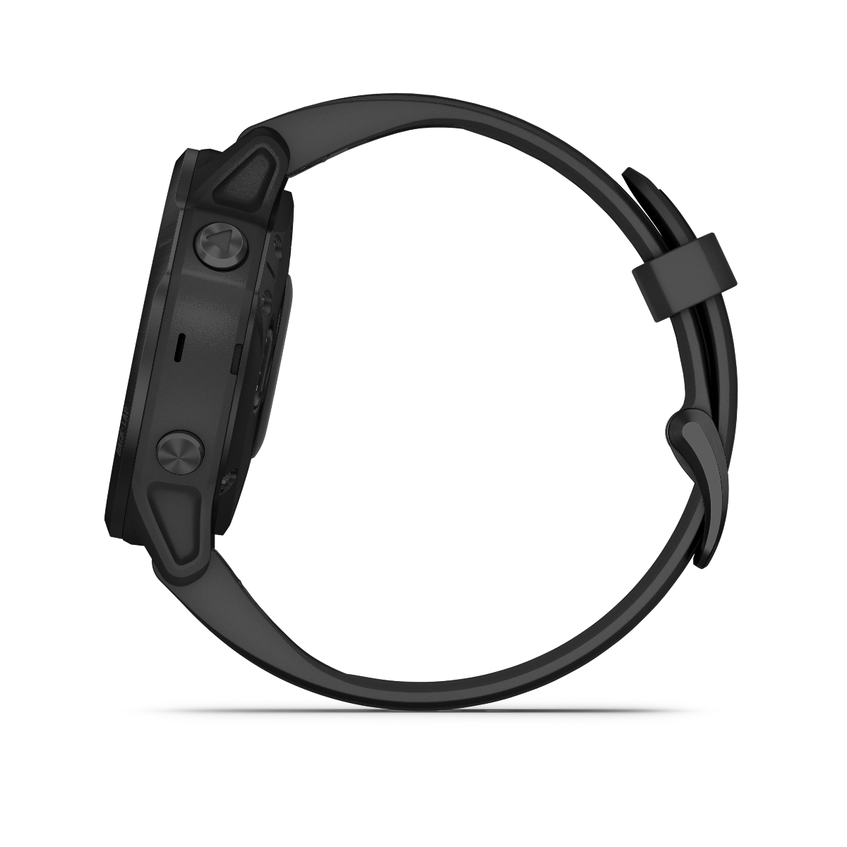 Garmin Fenix 6S Pro GPS smartwatch with black bezel and black band, Garmin certified refurbished