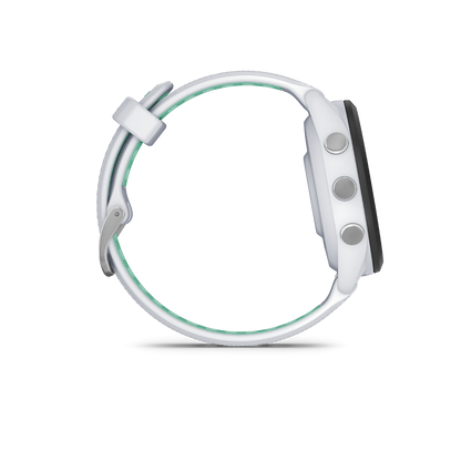 Garmin Forerunner 265S, Black Bezel with Whitestone/Neo Tropic (Garmin Certified Refurbished) by Garmin