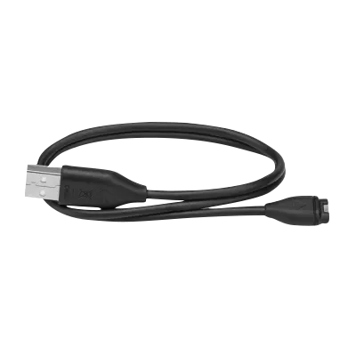 Garmin charging/data cable, 1 m, USB-A to Garmin proprietary connector, black