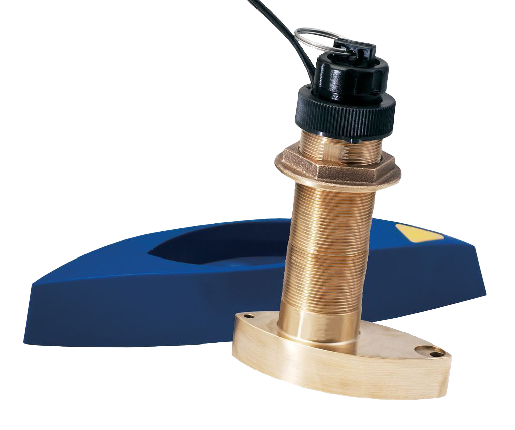 Garmin AIRMAR B744VL long-stem bronze thru-hull transducer
