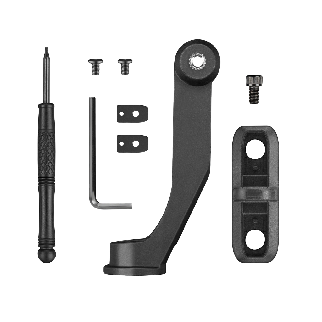 Garmin Archery Bow Mount for VIRB X/XE, black metal mounting kit with screws and hex key