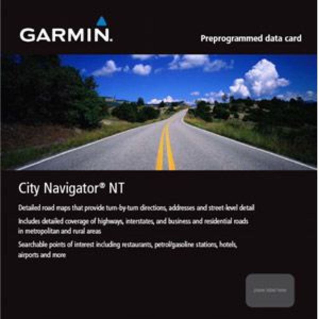 Garmin City Navigator Europe NT: UK & Ireland microSD Card (010-10691-00) by Garmin