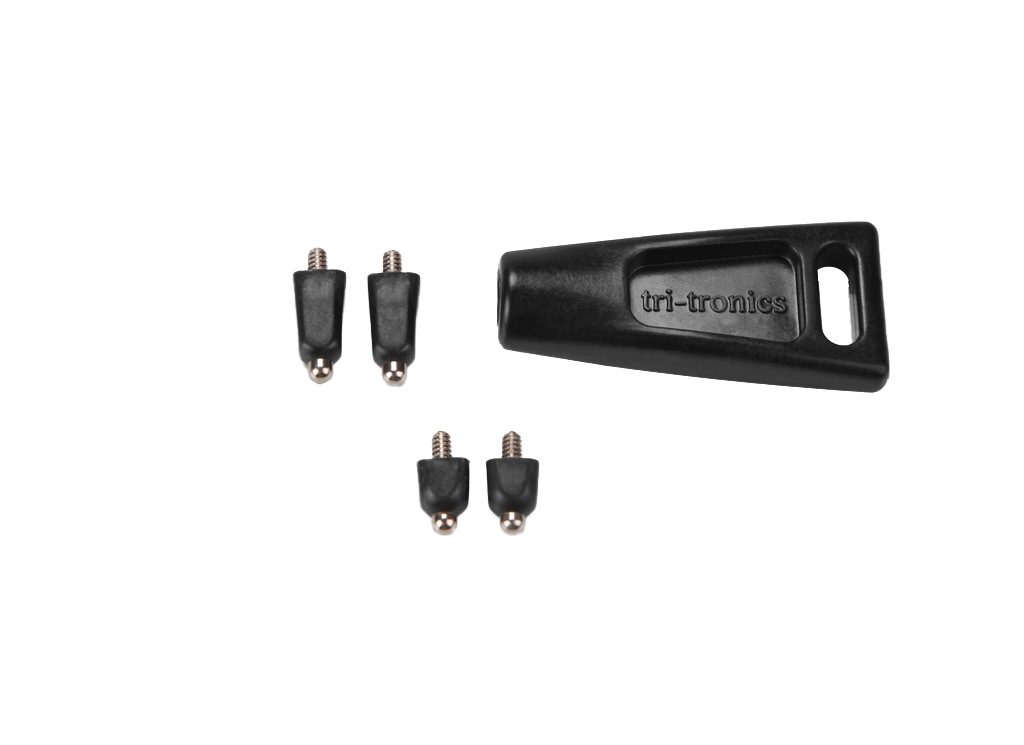 Garmin PRO Series Contacts Kit with black Tri-Tronics tool and four contact probes