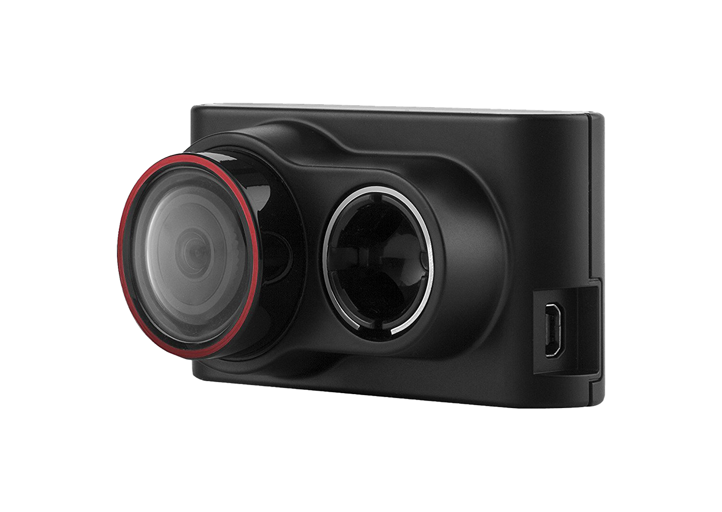 Garmin Dash Cam 30 GPS dash camera for vehicles, black with red-ring lens